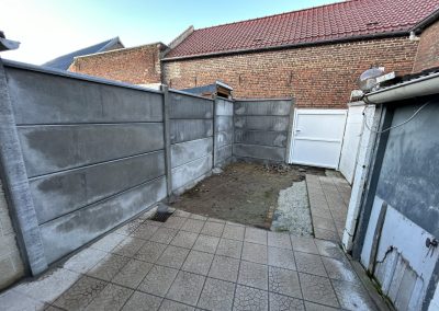 clôture béton
